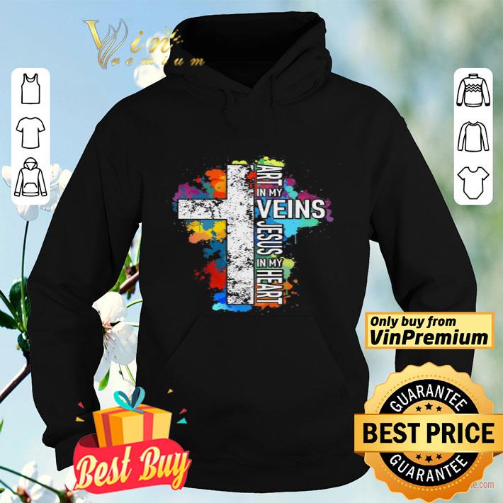 a4b0e0fb art in my veins jesus in my heart shirt 4 - Art In My Veins Jesus In My Heart shirt