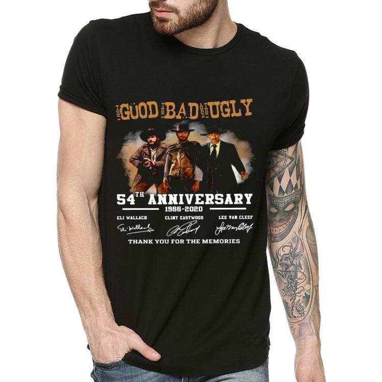 The Good The Bad And The Ugly 54th annivesary 1966 2020 signatures thank you for the memories Shirt