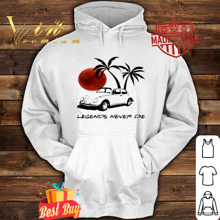 Car Legends Never Die Sunset shirt