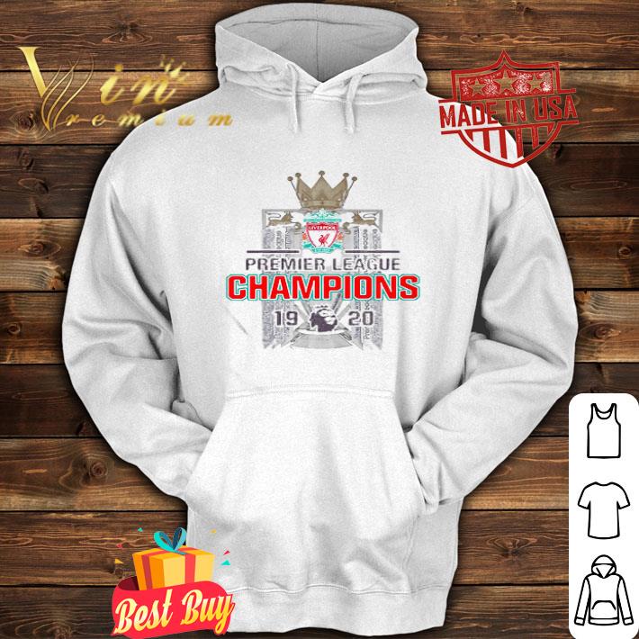 Liverpool Football Club Premier League Champions 2019 2020 shirt