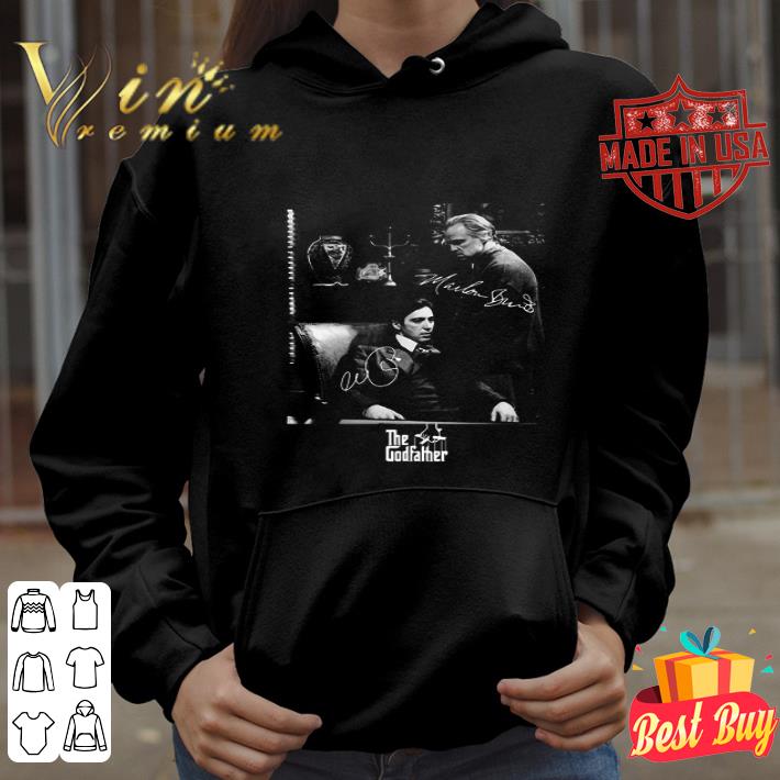 a833d1e1 the godfather vito corleone michael corleone signatures shirt 4 - The Godfather Vito Corleone Michael Corleone Signatures shirt