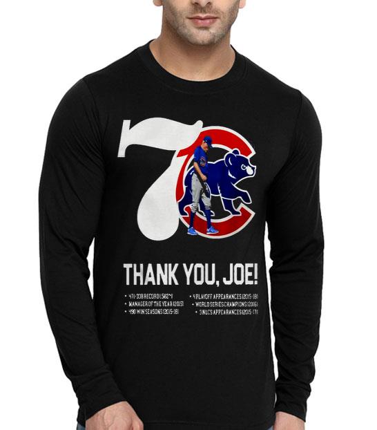 7 Chicago Cubs Thank You Joe Maddon Rumors Shirt