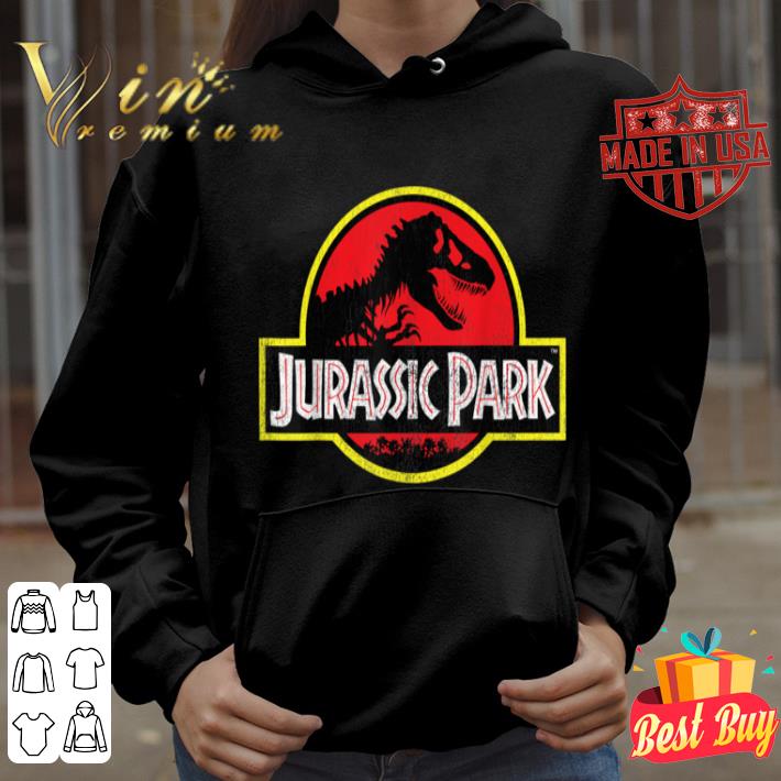 Jurassic Park Distressed Vintage Logo Graphic shirt ab89e675 jurassic park distressed vintage logo graphic shirt 4 - Jurassic Park Distressed Vintage Logo Graphic shirt