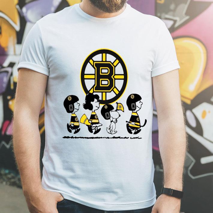 Peanuts Characters Boston Bruins Shirt
