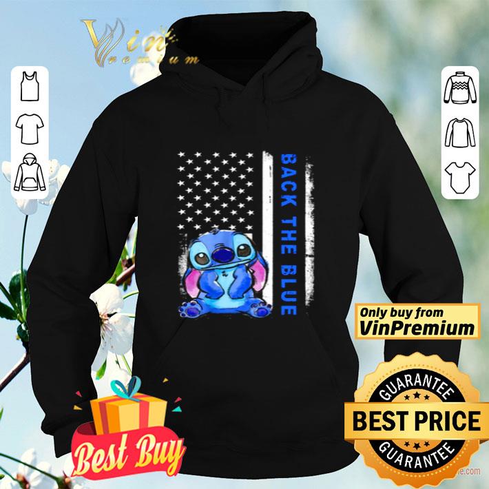 Stitch Back The Blue American Flag shirt 8 Stitch Back The Blue American Flag shirt