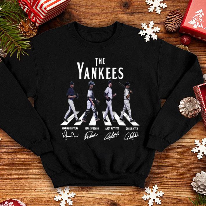 Abbey Road The Yankees Signatures shirt 1 Abbey Road The Yankees Signatures shirt
