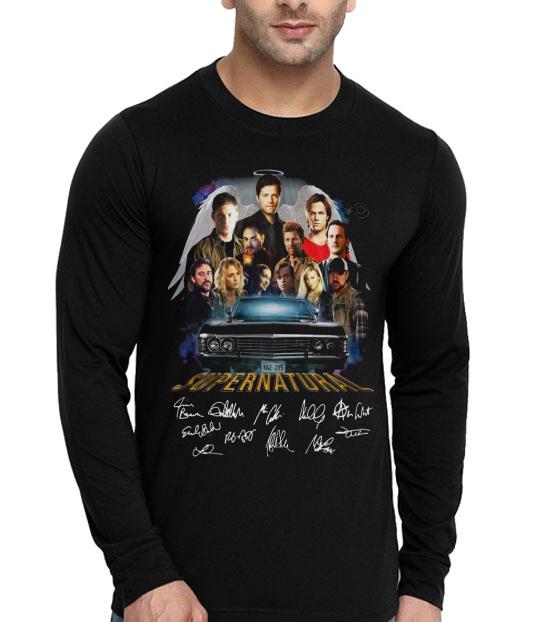 Supernatural Anniversary Signature Shirt b410ab40 supernatural anniversary signature shirt 4 - Supernatural Anniversary Signature Shirt