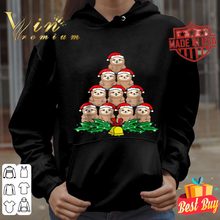 b5e20ea0 sloth christmas tree xmas lover shirt 4 - Sloth Christmas Tree Xmas Lover shirt