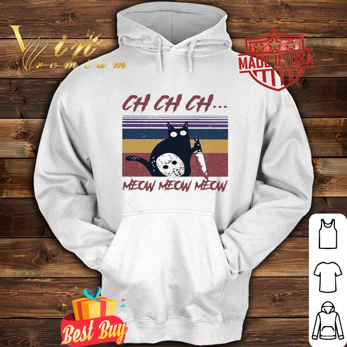 Halloween Jason Voorhees Cat Ch Meow Vintage shirt