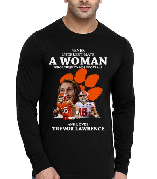 Never Underestimate A Woman Who Loves Trevor Lawrence Shirt b8097c6b never underestimate a woman who loves trevor lawrence shirt 4 - Never Underestimate A Woman Who Loves Trevor Lawrence Shirt