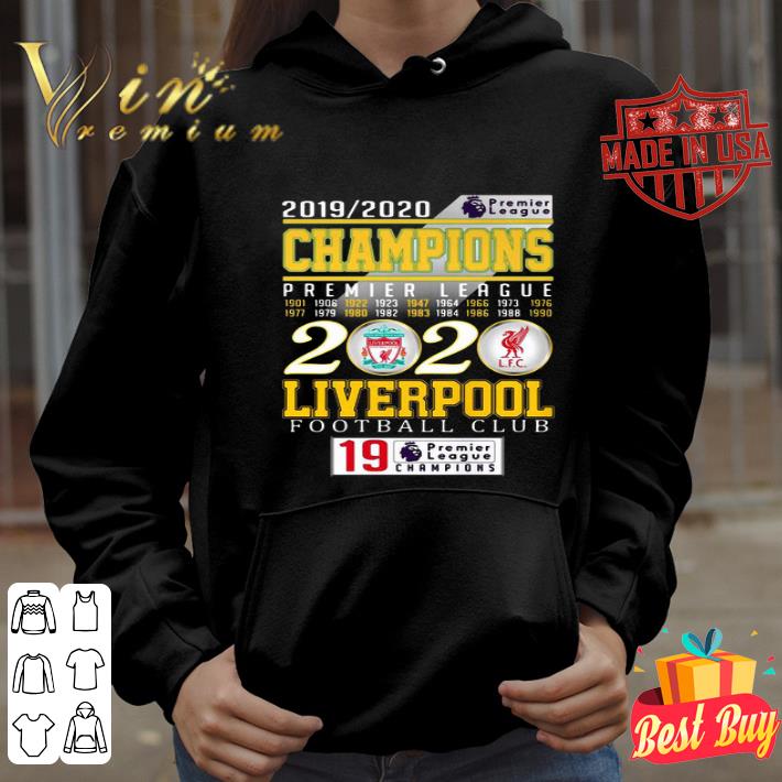 b946fc1e 2019 2020 champions premier league 2020 liverpool fc logo shirt 4 - 2019-2020 Champions Premier League 2020 Liverpool FC Logo shirt