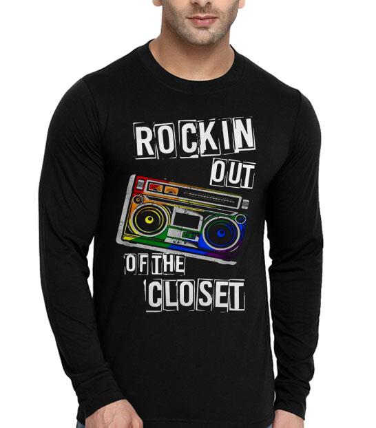 Gay Pride Rockin Out of the Closet LGBTQ Parade Shirt b96425e5 gay pride rockin out of the closet lgbtq parade shirt 4 - Gay Pride Rockin Out of the Closet LGBTQ Parade Shirt