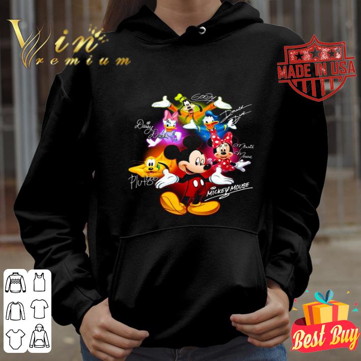 Disney Mickey Mouse Cartoon Characters Signatures shirt ba2da2f4 disney mickey mouse cartoon characters signatures shirt 4 - Disney Mickey Mouse Cartoon Characters Signatures shirt