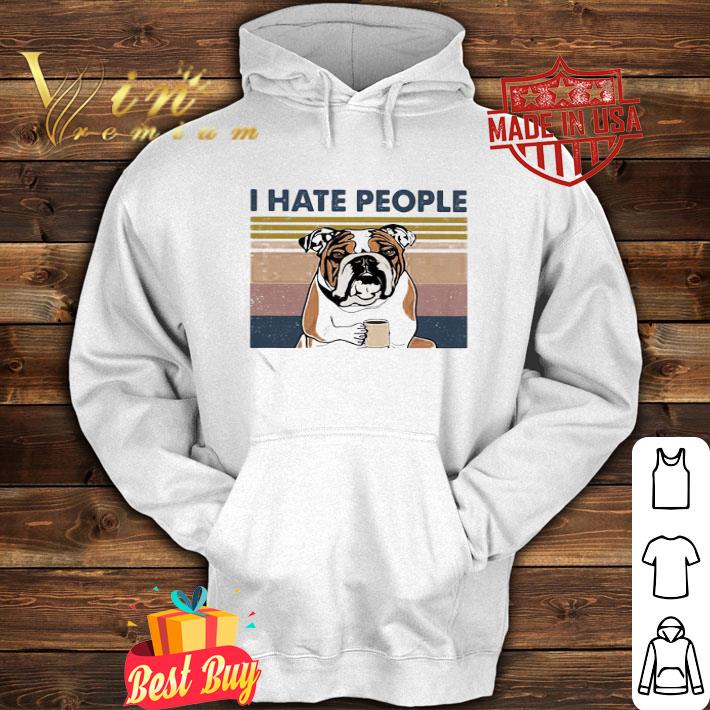 Pitbull I Hate People Vintage shirt