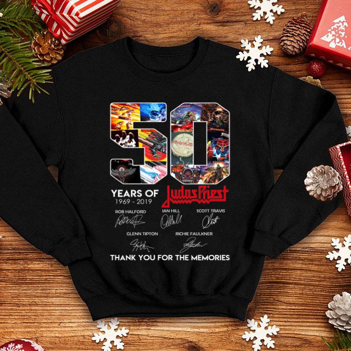 50 Years Of Judas Priest Signature Thank You For The Memories shirt 1 50 Years Of Judas Priest Signature Thank You For The Memories shirt