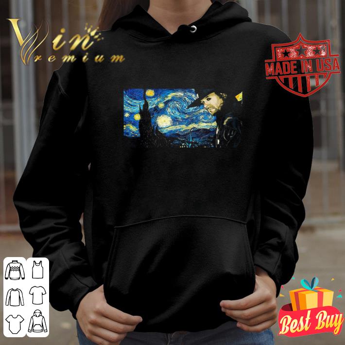 Undertaker Rob Schamberger Starry Night Van Gogh shirt