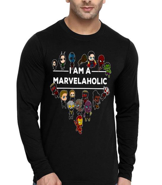bea3afcf i am a marvelaholic shirt 4 - I Am A Marvelaholic Shirt