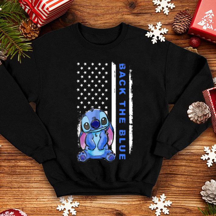 Stitch Back The Blue American Flag shirt 12 Stitch Back The Blue American Flag shirt