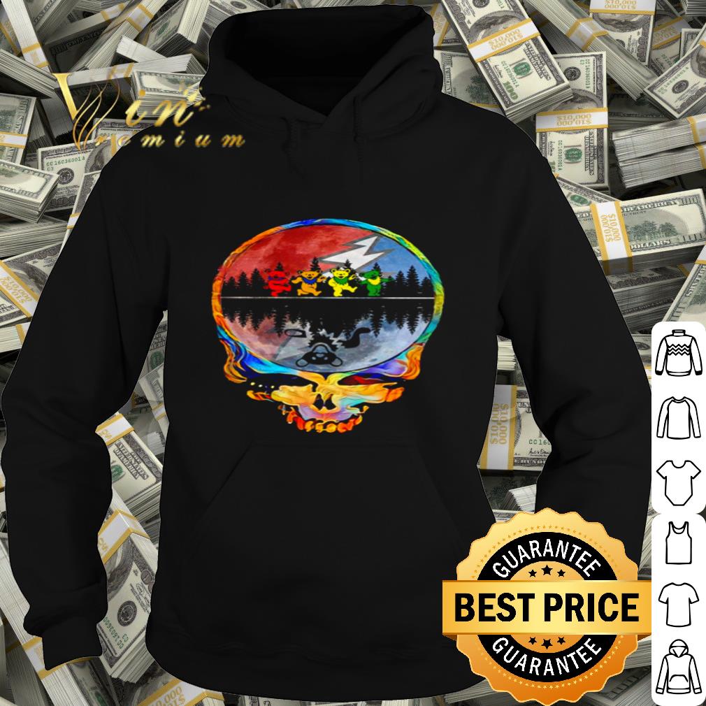 Grateful Dead Dancing Bear In Head LGBT Steal your face shirt
