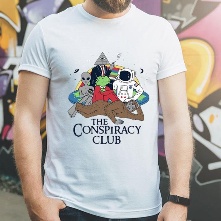 Bigfoot Alien Astronaut The Conspiracy Club shirt
