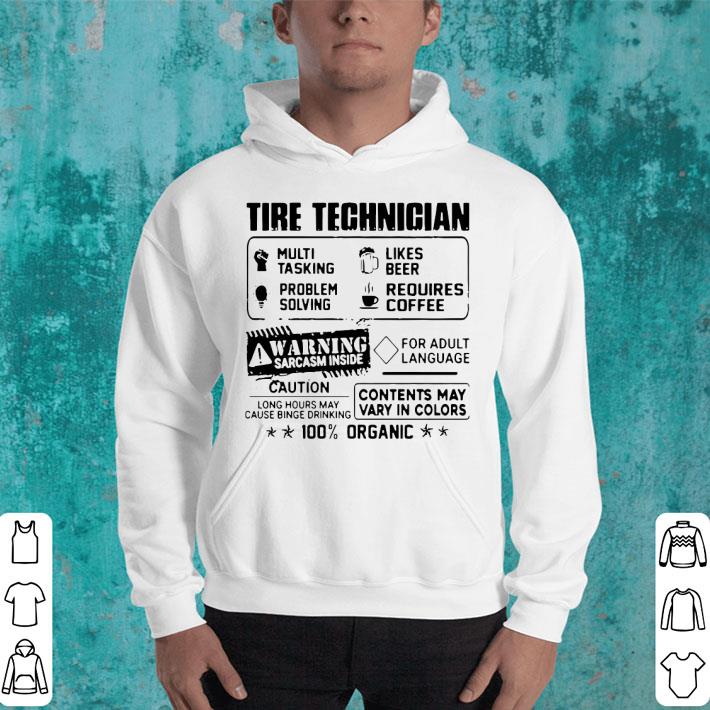 c1e22d84 tire technician multi tasking likes beer problem solving requires coffee shirt 4 - Tire Technician Multi Tasking Likes Beer Problem Solving Requires Coffee Shirt