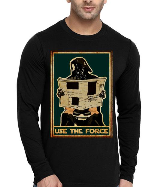 Darth Vader Use The Force Read News Paper Shirt c32b593f darth vader use the force read news paper shirt 4 - Darth Vader Use The Force Read News Paper Shirt