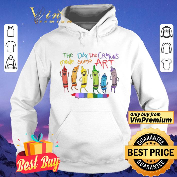 LGBT The day the crayons made some art shirt c4927edc lgbt the day the crayons made some art shirt 4 - LGBT The day the crayons made some art shirt