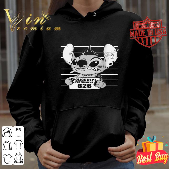 Stitch police dept experiment 626 shirt
