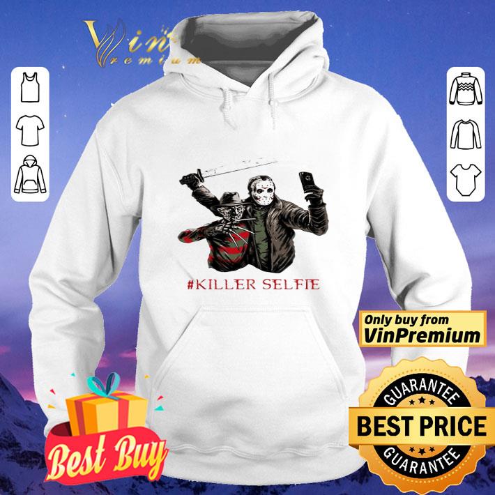 Halloween Freddy Krueger Vs Jason Voorhees Killer Selfie shirt c52dcff9 halloween freddy krueger vs jason voorhees killer selfie shirt 4 - Halloween Freddy Krueger Vs Jason Voorhees Killer Selfie shirt
