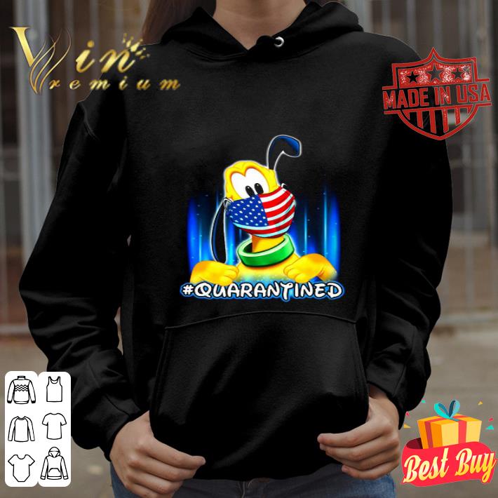 Disney Pluto Mask Quarantined Coronavirus shirt