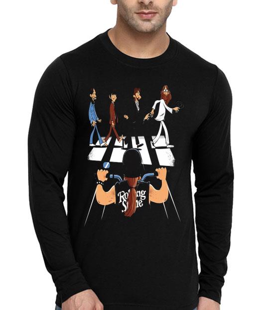 Rolling Stones Motor The Beatles Abbey Road Shirt