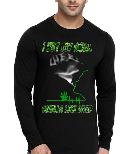d009f33b i bet my soul smells like weed shirt 4 - I Bet My Soul Smells Like Weed Shirt