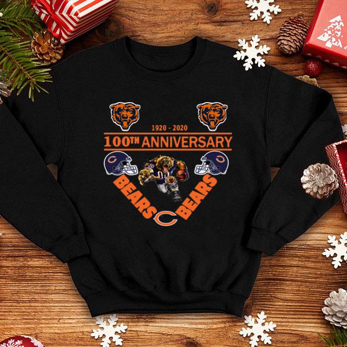 Chicago Bears 1920-2020 100th Anniversary shirt 1 Chicago Bears 1920-2020 100th Anniversary shirt