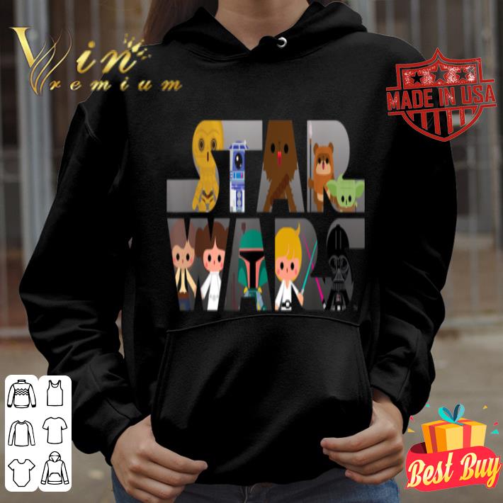 Star Wars Logo Kawaii Multi-Character shirt d21d4063 star wars logo kawaii multi character shirt 4 - Star Wars Logo Kawaii Multi-Character shirt