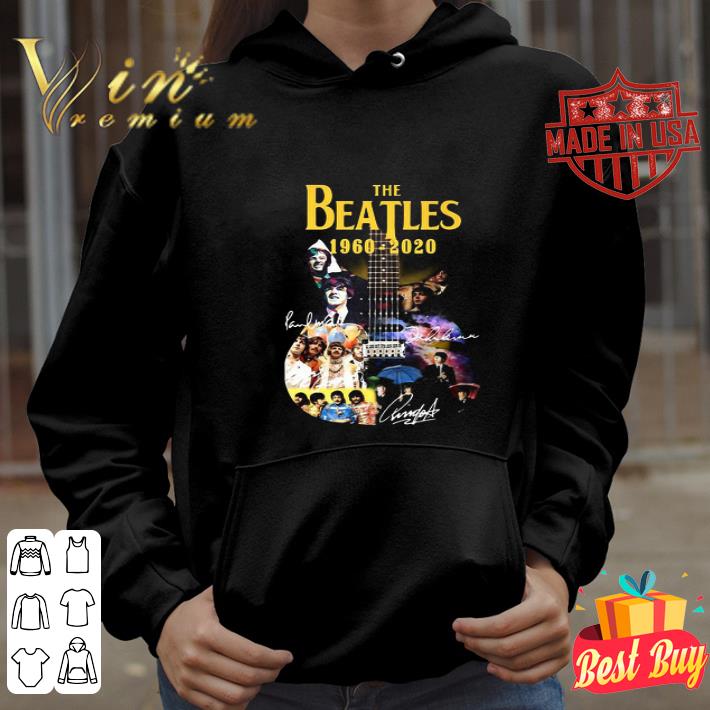 The Beatles 1960-2020 Guitarist Signatures shirt