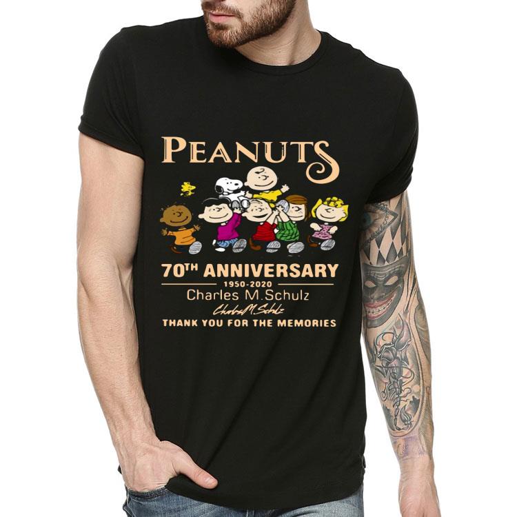 Peanuts 70th Anniversary 1950 2020 Charles M.schulz Thank You For The Memories Shirt 10 Peanuts 70th Anniversary 1950 2020 Charles M.schulz Thank You For The Memories Shirt