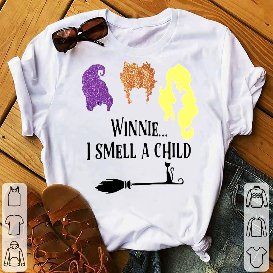 d49ec2cc hocus pocus winnie i smell a child shirt 4 - Hocus Pocus Winnie I Smell A Child Shirt