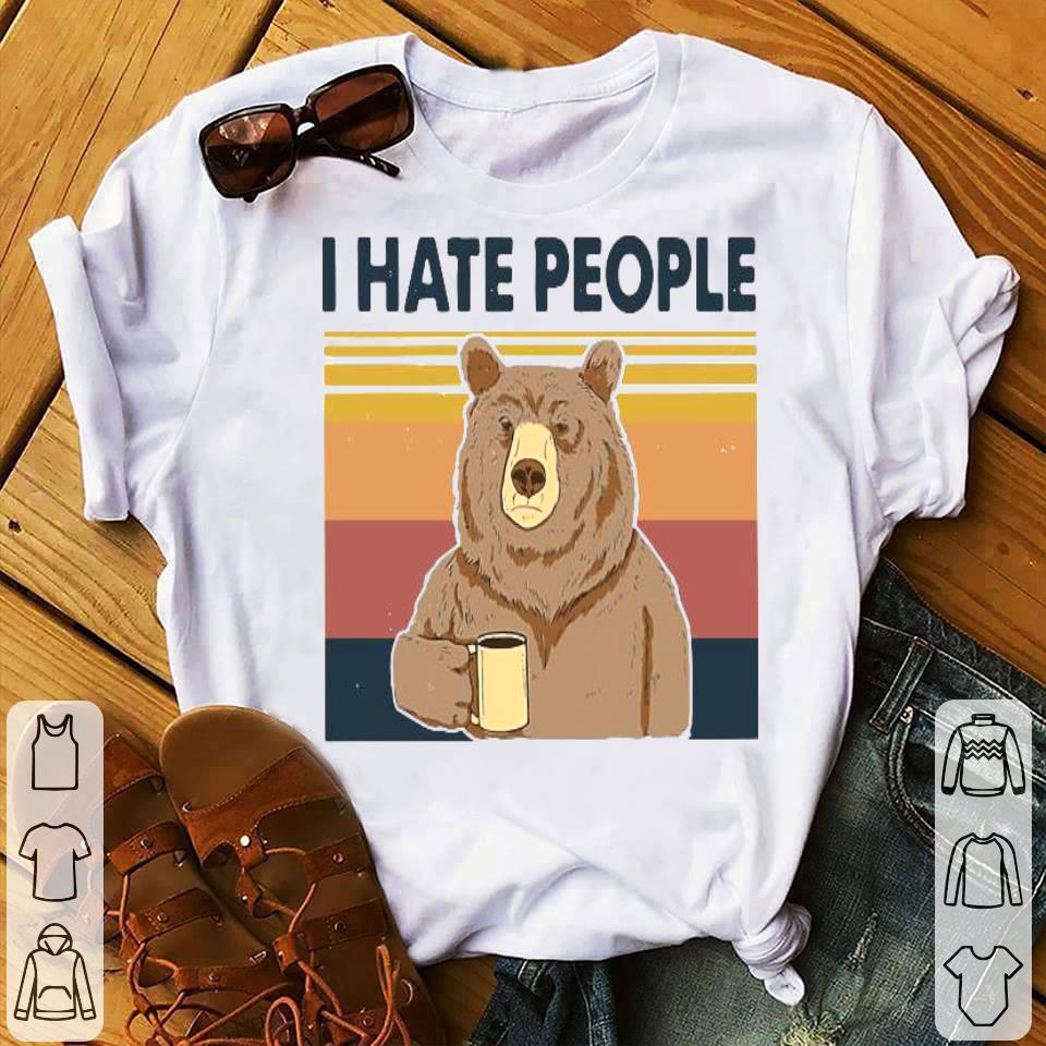 d4b9cdfd bear i hate people vintage shirt 4 - Bear I Hate People Vintage Shirt