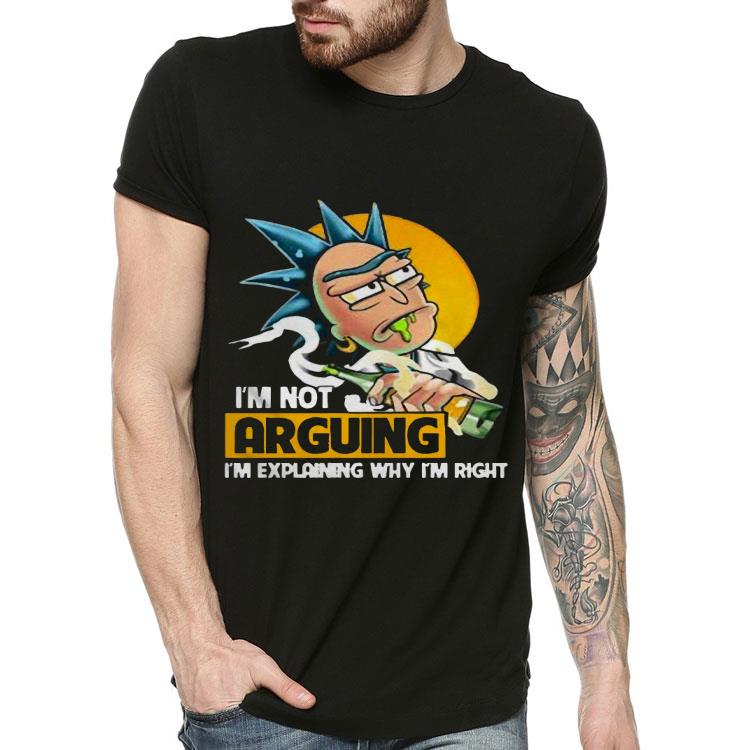 da8a6dae rick sanchez i m not arguing i m explaining why i m right shirt 4 - Rick Sanchez I’m Not Arguing I’m Explaining Why I’m Right Shirt