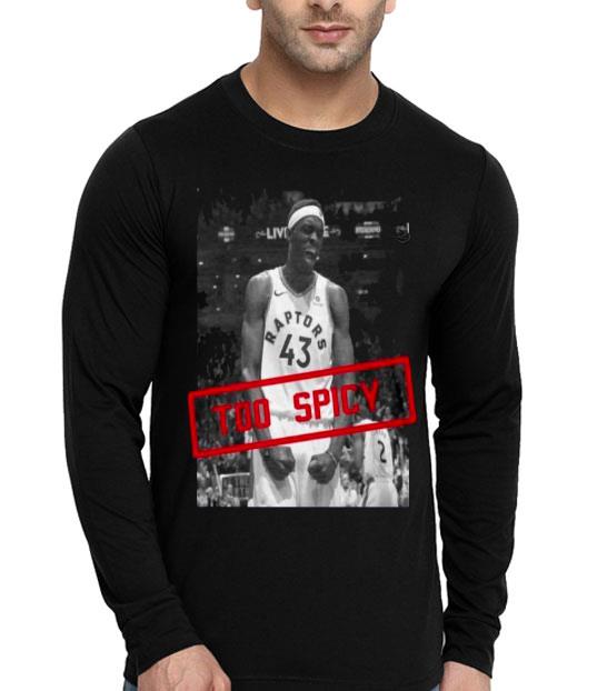da8d9c70 pascal siakam too spicy graphic shirt 4 - Pascal Siakam Too Spicy Graphic Shirt