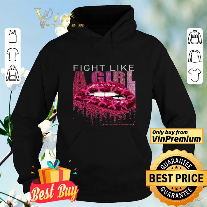 Fight Like A Dirl Lips Pink Breast Cancer Awareness shirt dc23b7f5 fight like a dirl lips pink breast cancer awareness shirt 4 - Fight Like A Dirl Lips Pink Breast Cancer Awareness shirt