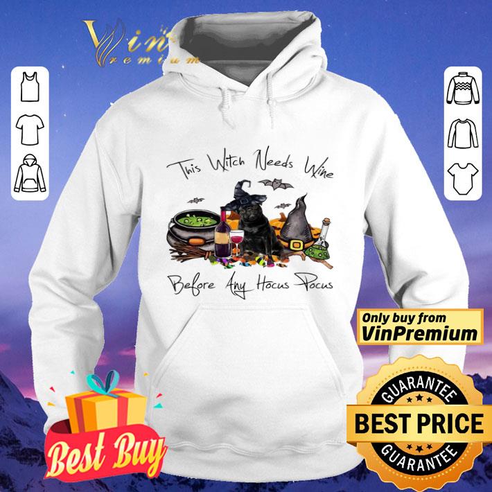 dca4b8f9 pug this witch needs wine before any hocus pocus shirt 4 - Pug This Witch Needs Wine Before Any Hocus Pocus shirt