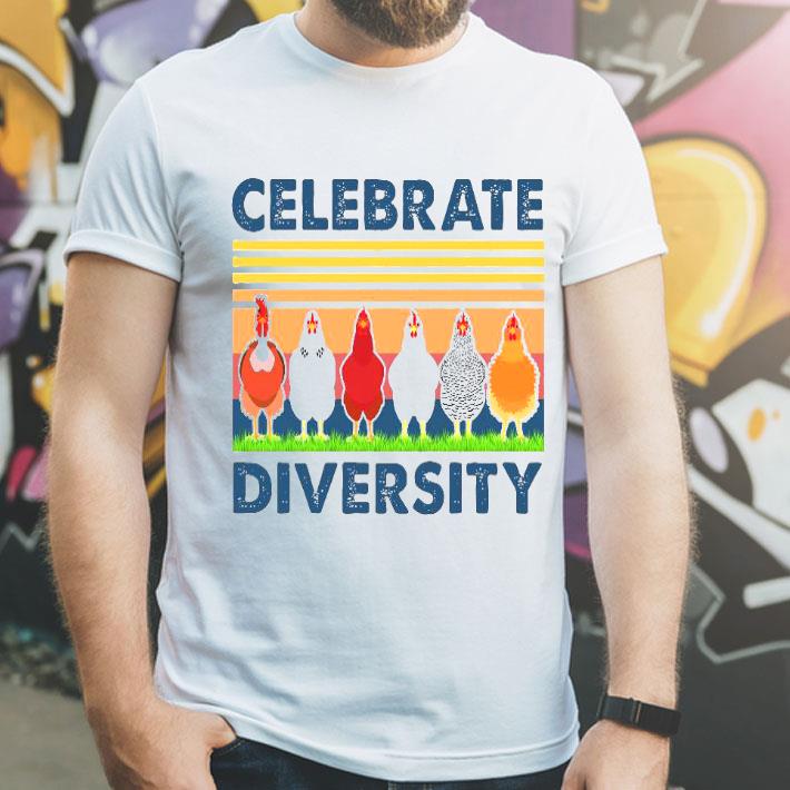 Chickens Celebrate Diversity Vintage Shirt 10 Chickens Celebrate Diversity Vintage Shirt