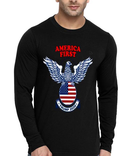 e265c887 eagle america first trump 2020 american flag shirt 4 - Eagle America First Trump 2020 American Flag Shirt