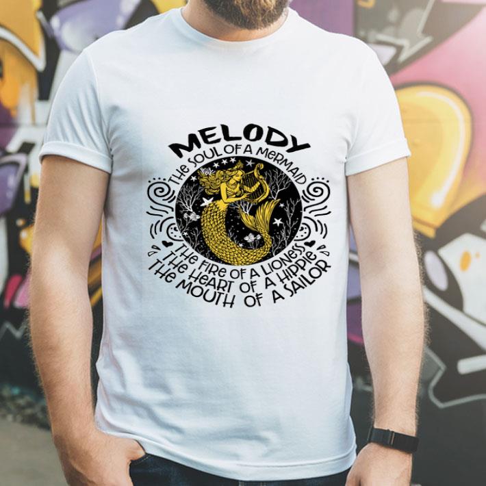 Melody The Soul Of A Mermaid The Fire Of A Lioness shirt