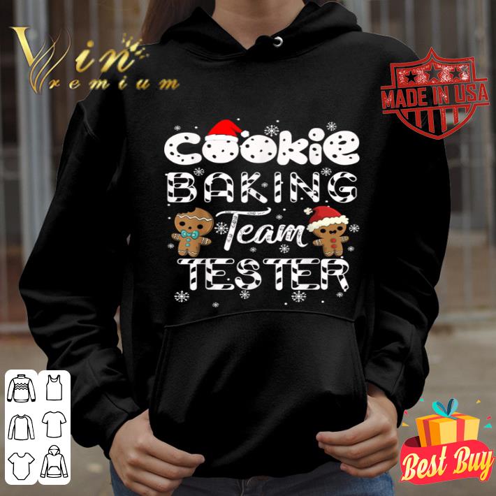 Cookie Baking Team Tester Gingerbread Christmas T-Shirt e5704939 cookie baking team tester gingerbread christmas t shirt 4 - Cookie Baking Team Tester Gingerbread Christmas T-Shirt