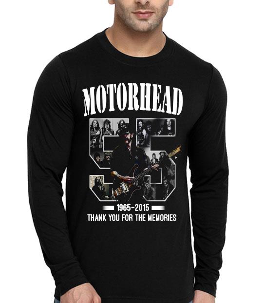 55 years Of Motorhead 1965 2015 Thank You For The Memories Shirt e78784d9 55 years of motorhead 1965 2015 thank you for the memories shirt 4 - 55 years Of Motorhead 1965 2015 Thank You For The Memories Shirt