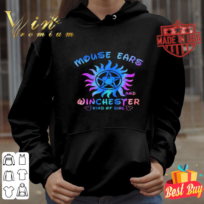 e7eb8075 supernatural mickey mouse ears and winchester kind of girl shirt 4 - Supernatural Mickey mouse ears and winchester kind of girl shirt