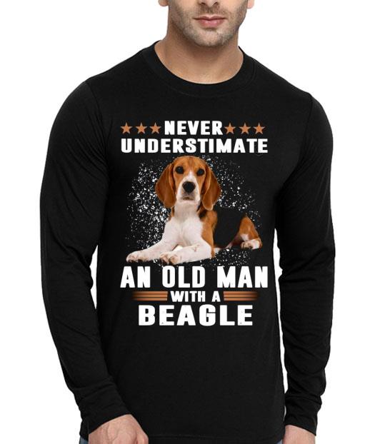 e82ae359 never underestimate an old man with a beagle shirt 4 - Never Underestimate An Old Man With A Beagle Shirt