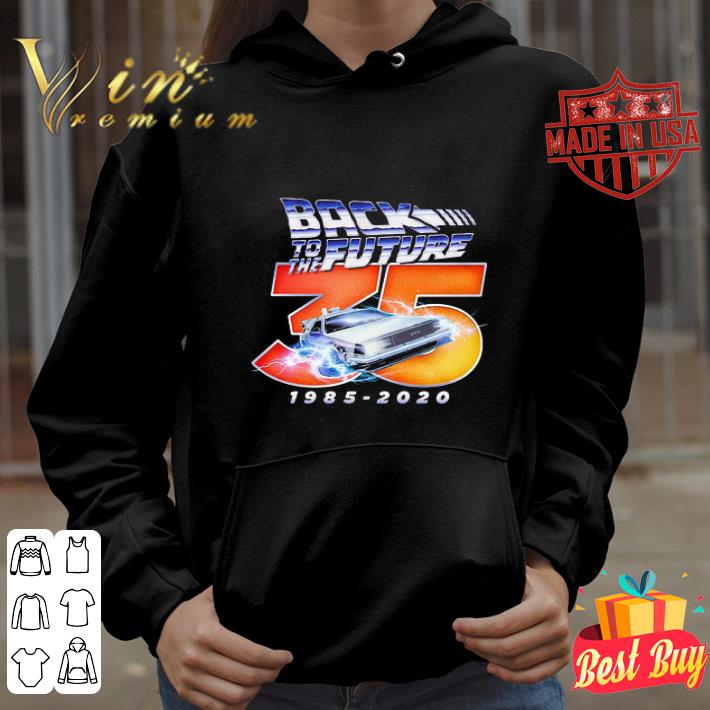ec7d868d back to the future 35 1985 2020 time machine light shirt 4 - Back To The Future 35 1985-2020 Time Machine Light shirt